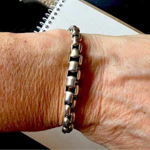 Jai adjustable length sterling silver bracelet